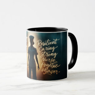 Stärken Sie Ihre Morgen: "Stärke & Anmut" Tasse