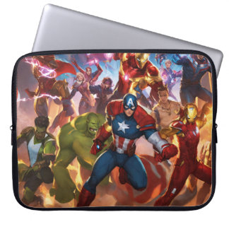 Stärken Sie Ihre Technik mit heroischem Stil Laptopschutzhülle