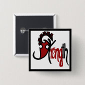 Stärken-Sprichwort Button (Vorne & Hinten)