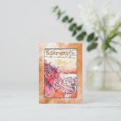 Stärken-Tarot-Karte Visitenkarte (Stehend Vorderseite)