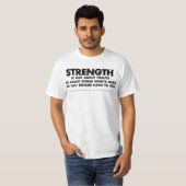 Stärken-Tatsachen T-Shirt (Vorne ganz)