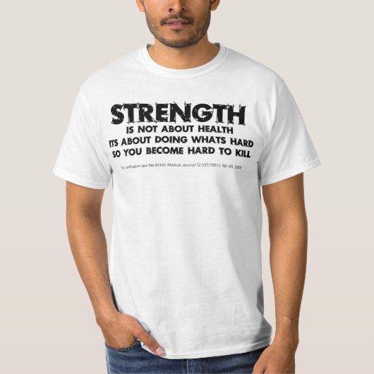 Stärken-Tatsachen T-Shirt (Vorderseite)