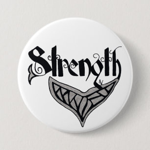 Stärkenwal-Schwanz-Button Button