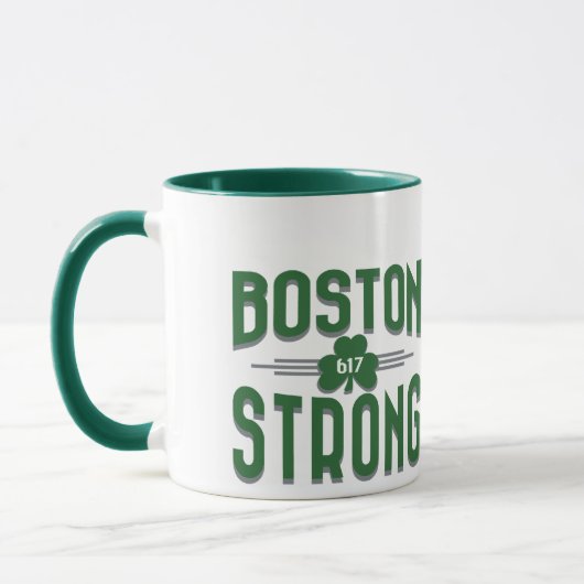 Starker 617 Grafik-Dekor Bostons Tasse (Links)