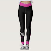 Starker af.. Brustkrebs Leggings (Vorderseite)