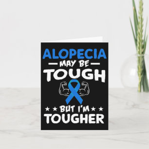 Stärker Als Alopecia T-Shirt Karte