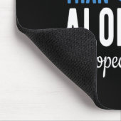 Stärker als Alopezie Mousepad (Ecke)