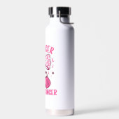Stärker als Brustkrebs Trinkflasche (Links)