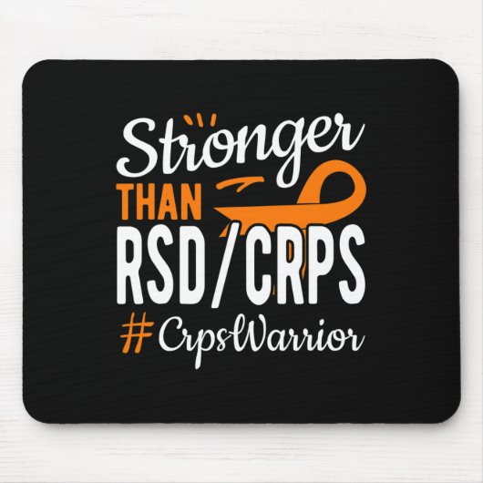 Stärker als CRPS RSD CRPS-Bewusstsein Mousepad (Vorne)