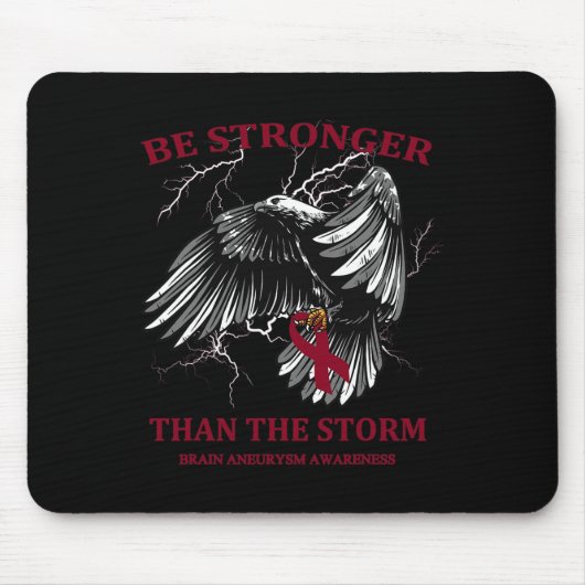 Stärker als das Aneurysma des Sturmgehirns Mousepad (Vorne)
