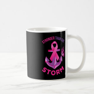 Stärker als das Stormbekämpfungsband für Brustkreb Kaffeetasse