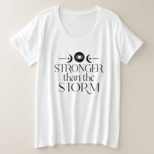 Stärker als der spirituelle T - Shirt des Sturms