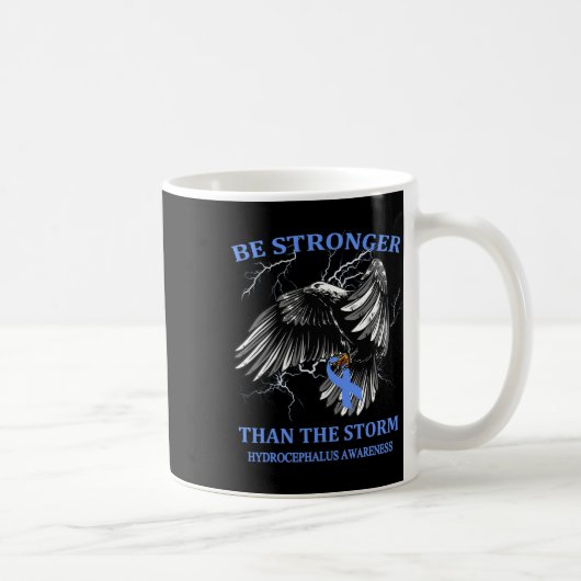 Stärker als der Sturm-Hydrozephalus Kaffeetasse (Rechts)