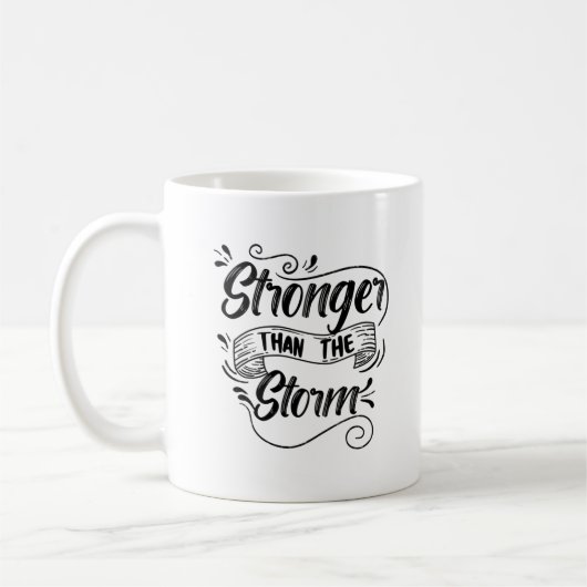 Starker als der Sturm Kaffeetasse (Links)