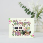 Stärker als der Sturm, Melanin, Schweine, schwarze Postkarte (Stehend Vorderseite)