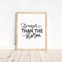 Stärker als der Sturm - Minimalistische Motivation