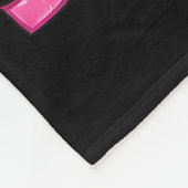 Starker als der Sturm mit Schmetterlingsbrustkanus Fleecedecke (Ecke)