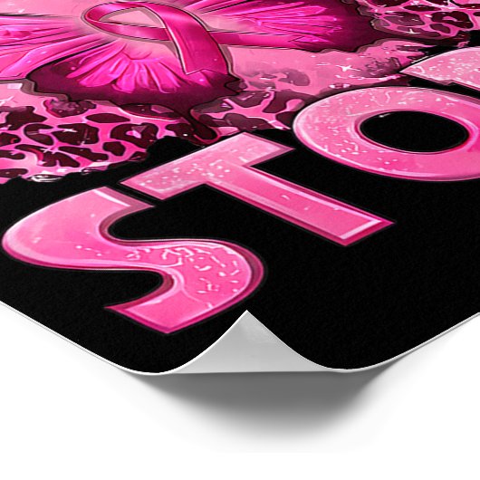 Starker als der Sturm mit Schmetterlingsbrustkanus Poster (Ecke)