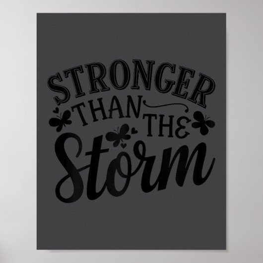 Stärker als die motivationale Insrational Sitive Poster (Vorne)