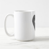 Stärker als du denkst – Empowerment-Typografie Kaffeetasse (Links)