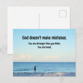 Stärker als du denkst postkarte (Vorne/Hinten)