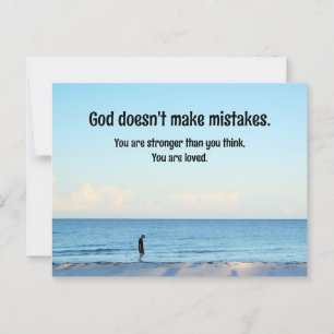 Stärker als du denkst postkarte