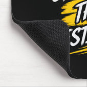 Stärker als gestern Motivierend Gym Zitat funktion Mousepad (Ecke)