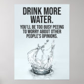 Stärker als gestern - Tiger Poster (Vorne)