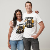 Stärker als gestern Wolf T-Shirt (Unisex)