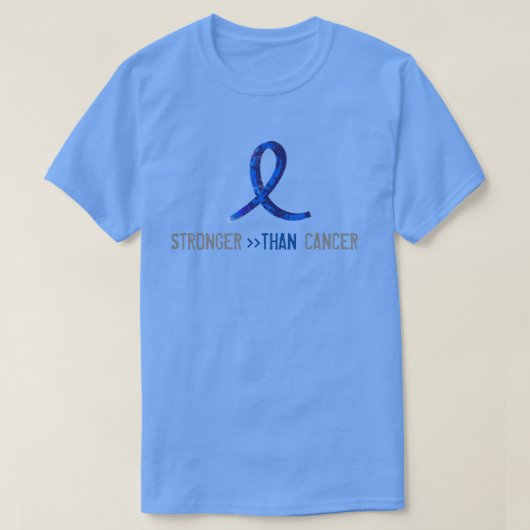 Stärker als Krebs-Hemd T-Shirt (Design vorne)