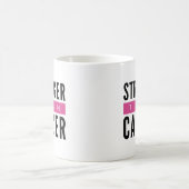 Stärker als Krebs Kaffeetasse (Mittel)