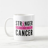 Stärker als Krebs Kaffeetasse (Links)