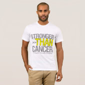 Stärker als Krebs - Sarkom T-Shirt (Vorne ganz)