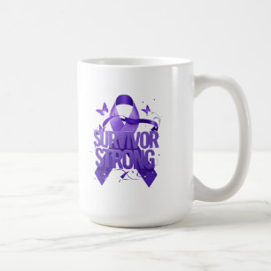 Stärker-als-Krebs-Tasse Krebsbewusstsein Kaffee Kaffeetasse