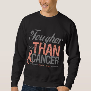 Stärker als Krebs - uteriner Krebs Sweatshirt
