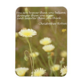 Stärker als Sie glauben - Magnet (Vertikal)