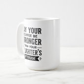 Stärker als Tochter-Einstellung Tasse (Vorderseite Links)