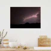 Starker Arm Poster (Küche)