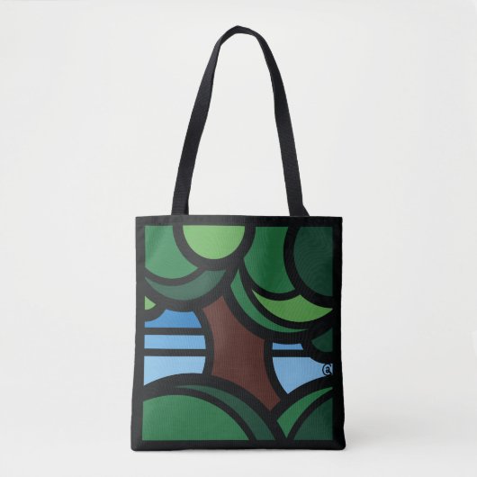 Starker Baum Tasche (Vorderseite)