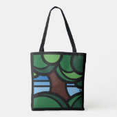 Starker Baum Tasche (Rückseite)