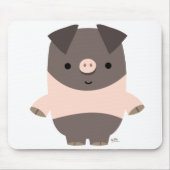 Starker Cartoon Pig mousepad (Vorne)