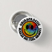 Starker Chiropraktik-Knopf Button (Vorne & Hinten)