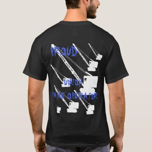 STARKER DES STARKEN-GEWERKSCHAFT-BETREIBERS WEISS T-Shirt (Rückseite)