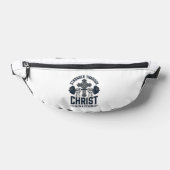 Stärker durch Christus Christliches Fitnessstudio Bauchtasche (Ablage )