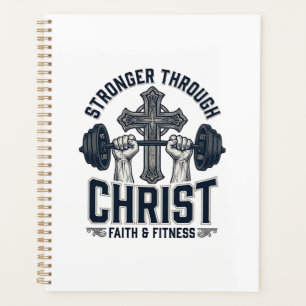 Stärker durch Christus Christliches Fitnessstudio Planer