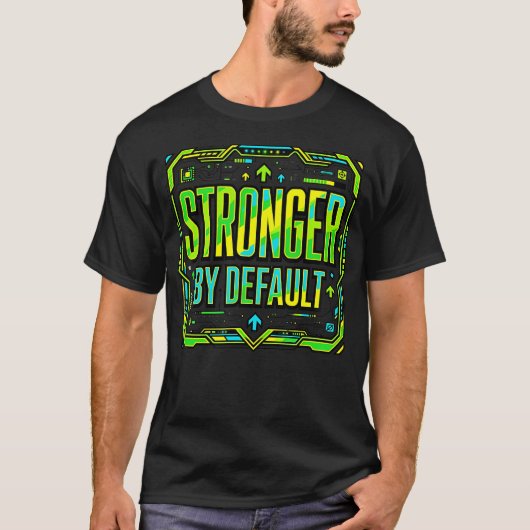 Stärker Durch Standard-Tech T-Shirt (Vorderseite)