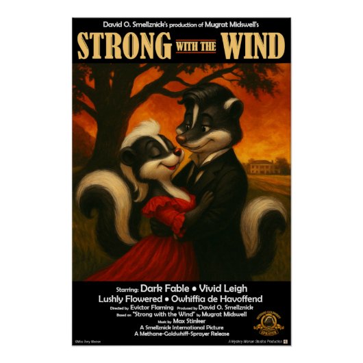 Starker Film mit Wind-Parodie Poster (Vorderseite)