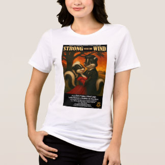 Starker Film mit Wind-Parodie Tri-Blend Shirt