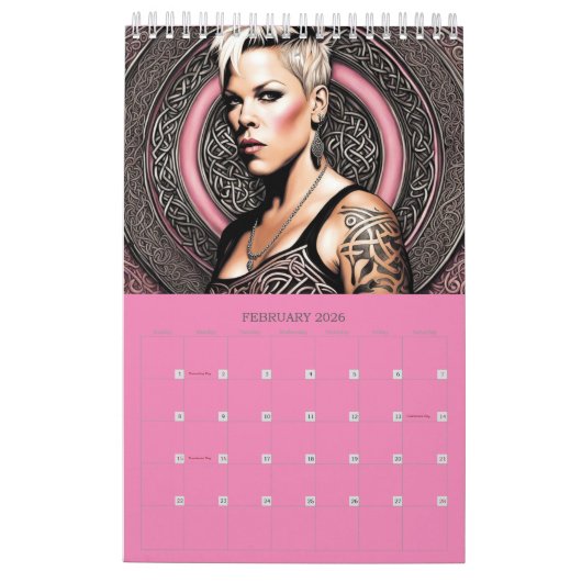 Starker Frauenkalender 2024 Kalender (Feb 2026)