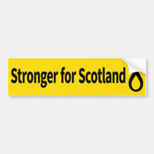 Stärker für SNP-Logo in Schottland Autoaufkleber